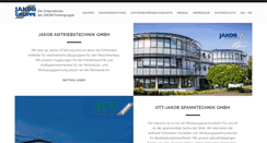 Desktop Screenshot of jakob-gruppe.de