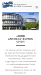 Mobile Screenshot of jakob-gruppe.de